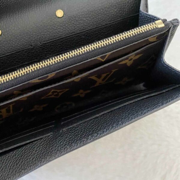 LV Monogram Noir Pallas Wallet - Image 10