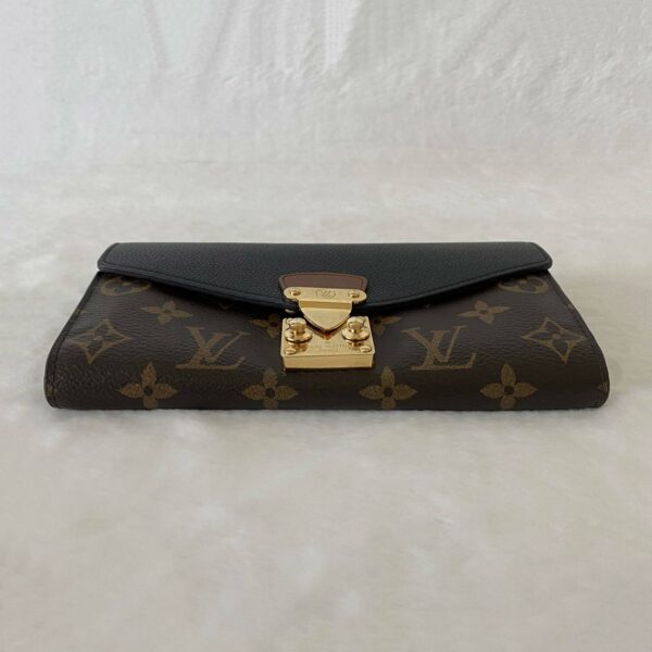 LV Monogram Noir Pallas Wallet - Image 5