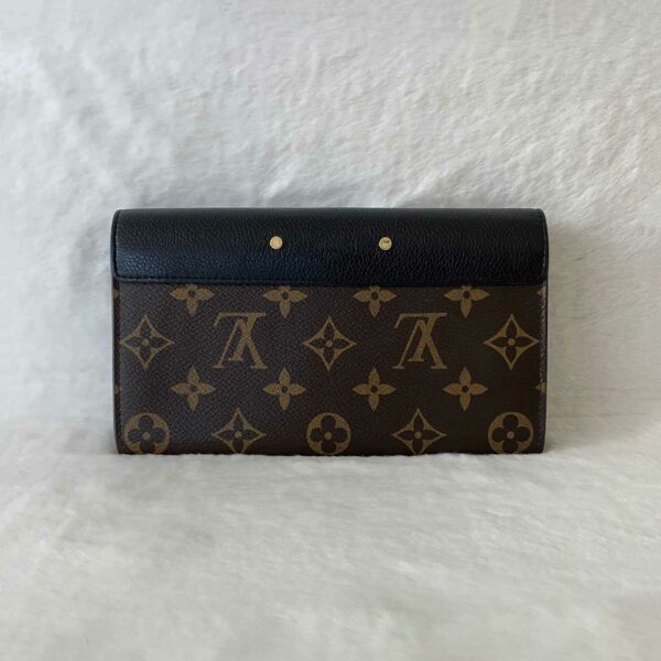 LV Monogram Noir Pallas Wallet - Image 2