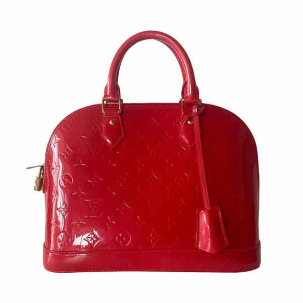 LV Monogram Vernis Alma PM - Image 12