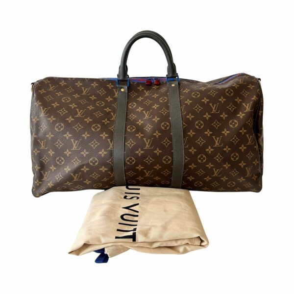 LV Keepall 55 Bandoulière Monogram Outdoor - Image 15