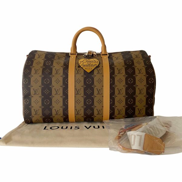 LV Nigo Keepall Bandouliere 50 - Image 13