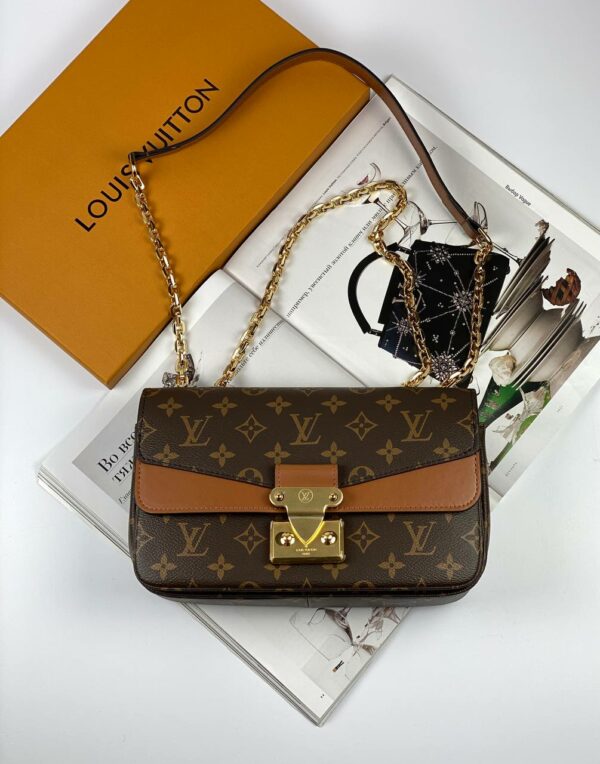 LV Marceau Bag Caramel Brown - Image 9