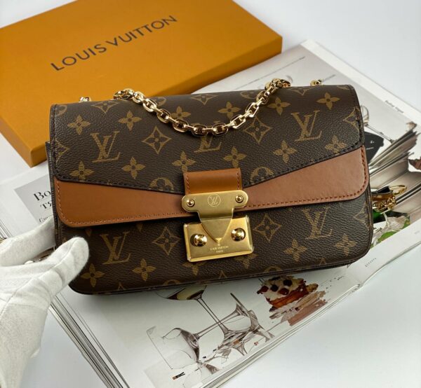 LV Marceau Bag Caramel Brown - Image 6