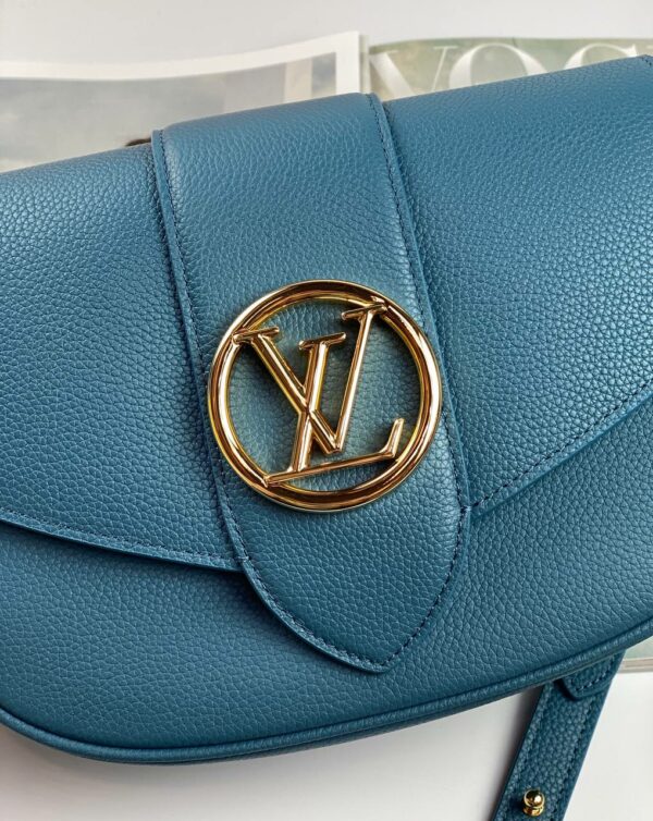 LV Bags PONT 9 SOFT PM blue