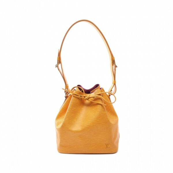 LV Tassil Epi Leather Neonoe Bucket Bag,Yellow