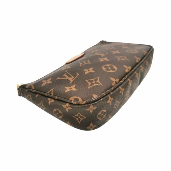 LV Multi-Pochette Accessoires Monogram Canvas Pink Strap - Image 5