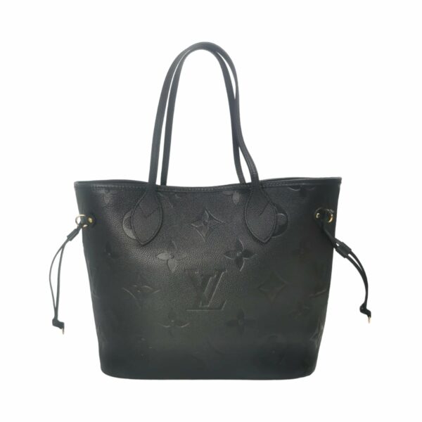 LV Neverfull MM Black Monogram Empreinte - Image 2