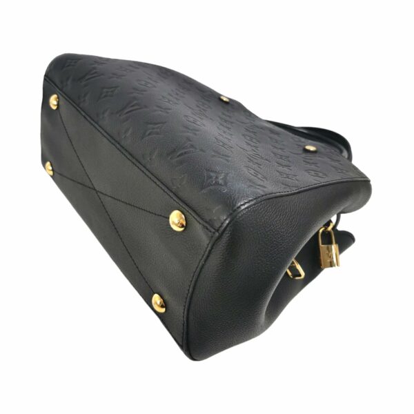 LV Montaigne MM Black Monogram Empreinte - Image 9