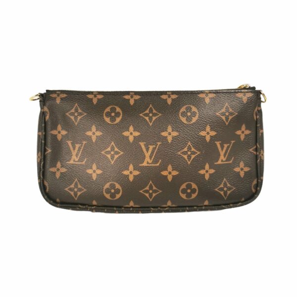 LV Multi-Pochette Accessoires Monogram Canvas Pink Strap - Image 3