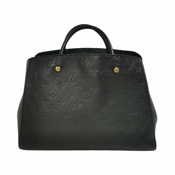 LV Montaigne GM Black Monogram Empreinte - Image 2