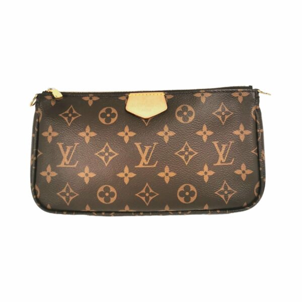 LV Multi-Pochette Accessoires Monogram Canvas Pink Strap - Image 2