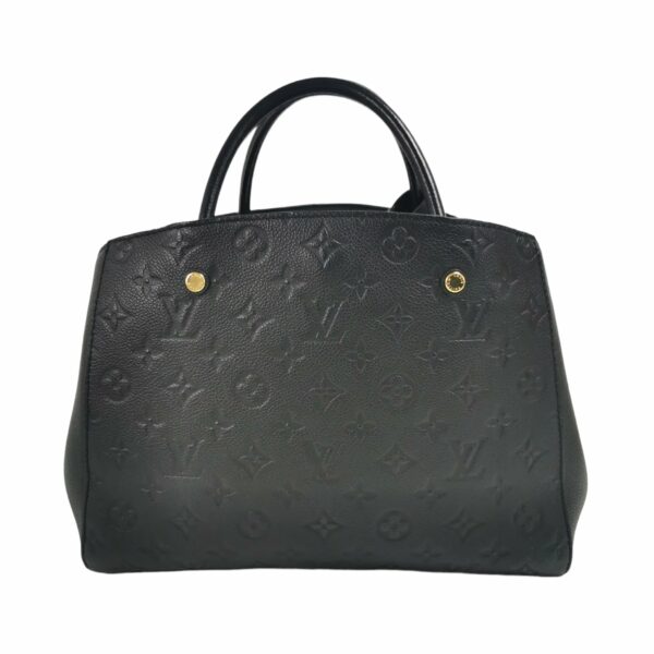 LV Montaigne MM Black Monogram Empreinte - Image 2