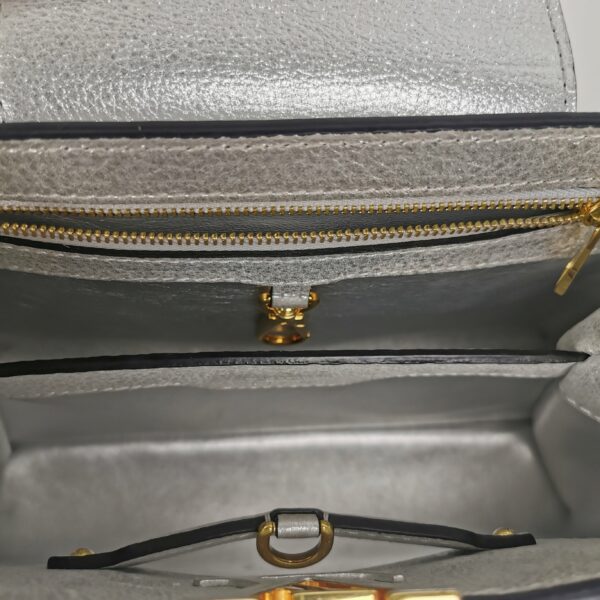 LV Capucines BB Silver - Image 13