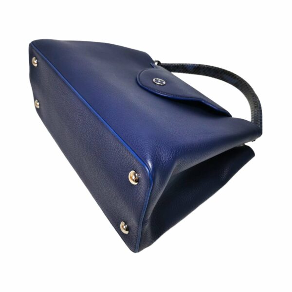 LV Capucines MM Exotic Blue Taurillon - Image 8