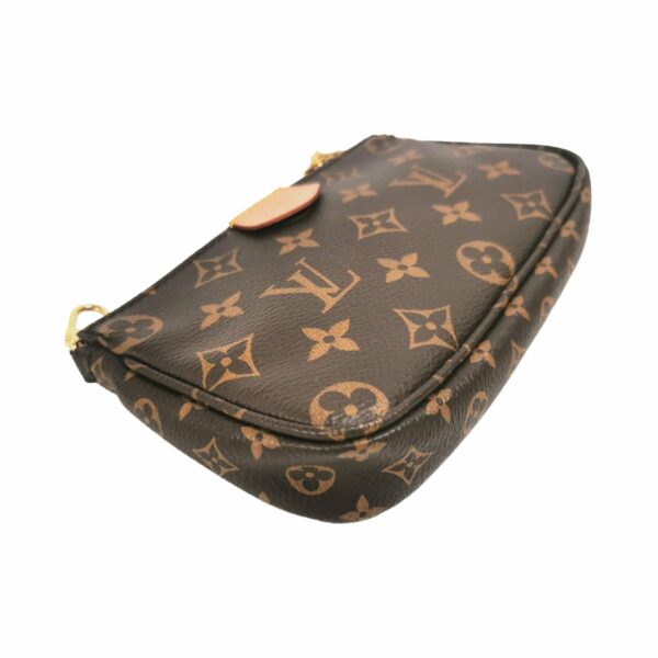 LV Multi-Pochette Accessoires Monogram Canvas Pink Strap - Image 11