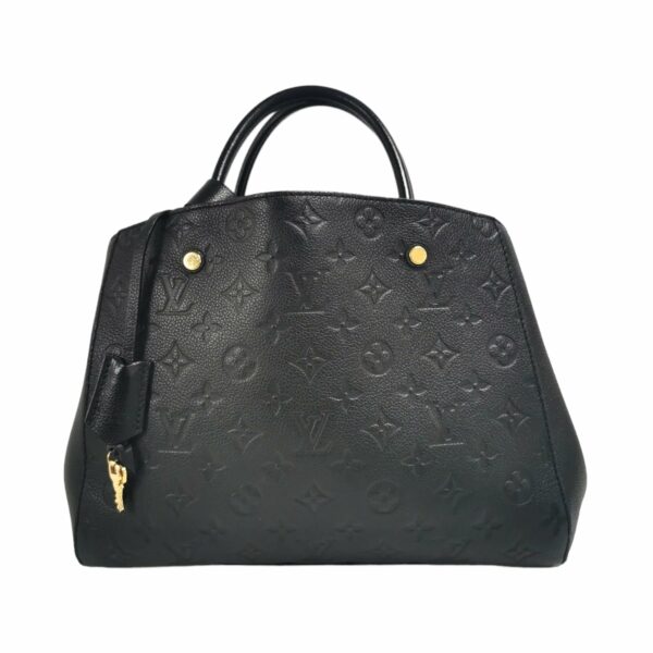 LV Montaigne MM Black Monogram Empreinte - Image 12