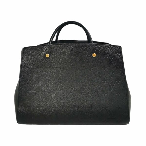 LV Montaigne GM Black Monogram Empreinte - Image 3