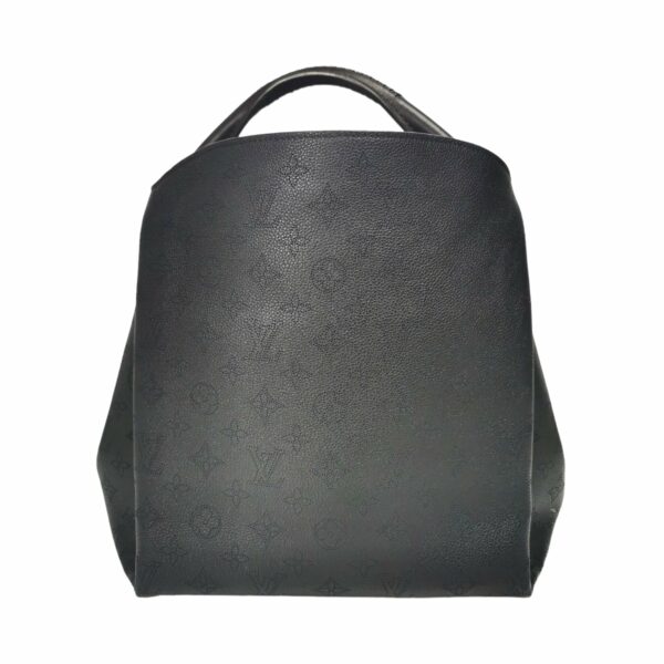 LV Babylone PM Black Mahina Leather - Image 3