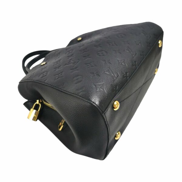 LV Montaigne MM Black Monogram Empreinte - Image 6