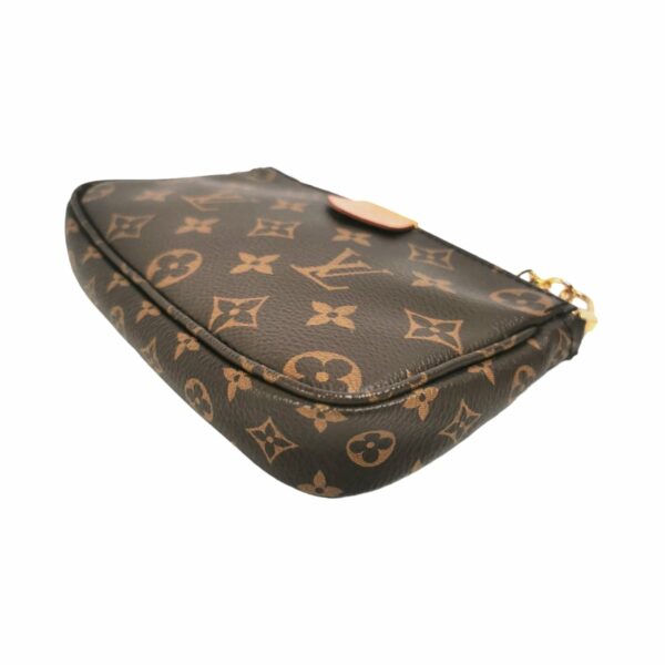 LV Multi-Pochette Accessoires Monogram Canvas Pink Strap - Image 12