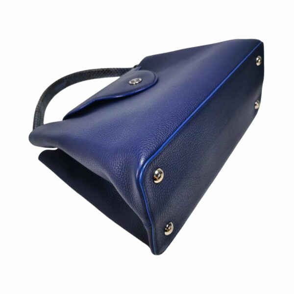 LV Capucines MM Exotic Blue Taurillon - Image 7