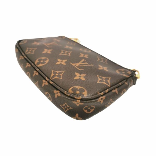 LV Multi-Pochette Accessoires Monogram Canvas Pink Strap - Image 14