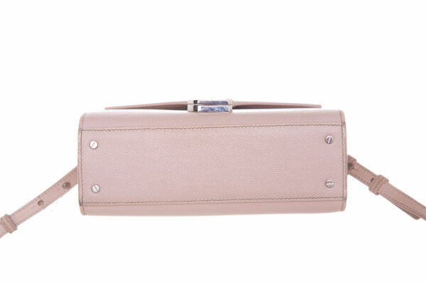 YSL Beige Cassandra Shoulder Bag - Image 5