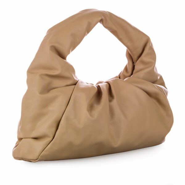 Bottega Veneta Shoulder Pouch Beige - Image 2