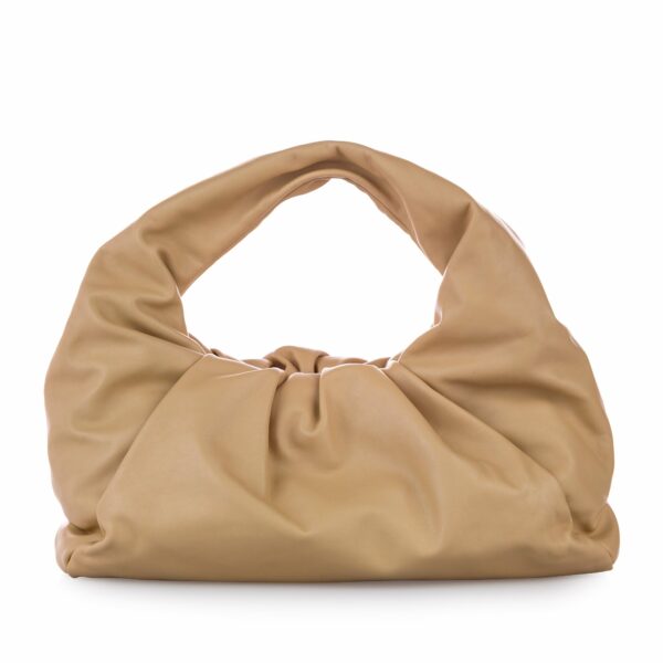 Bottega Veneta Shoulder Pouch Beige - Image 4