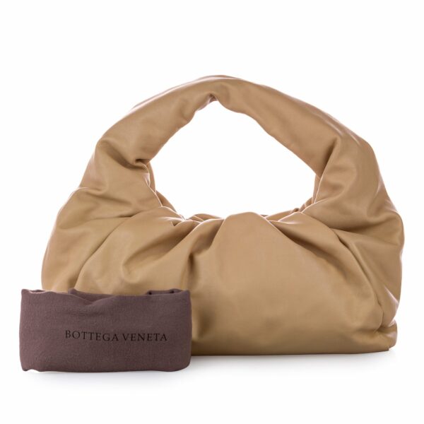 Bottega Veneta Shoulder Pouch Beige - Image 7