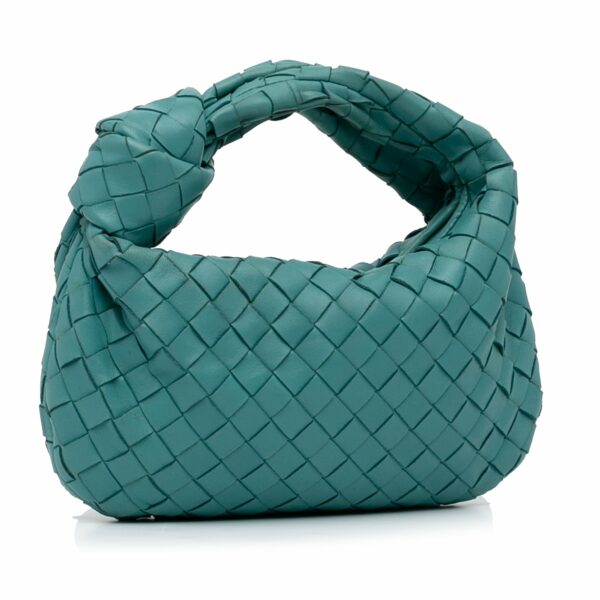 Bottega Veneta Jodie Small Blue Intrecciato - Image 2