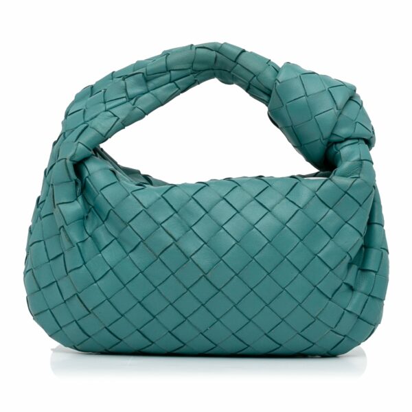 Bottega Veneta Jodie Small Blue Intrecciato - Image 4