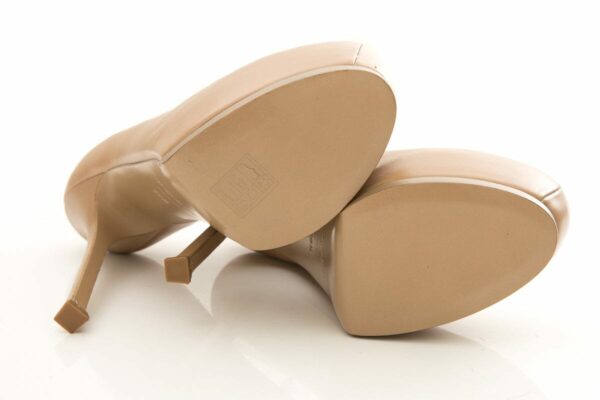 YSL Beige TRIP TOO Heels SZ 38.5 - Image 5