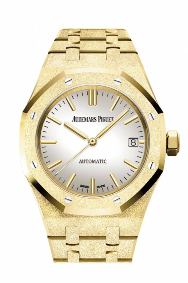 Audemars Piguet Royal Oak Frosted Gold Selfwinding Watch 15454Ba.gg.1259Ba.02