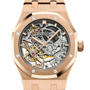 Audemars Piguet Royal Oak Double Balance Wheel Openworked Rose Gold Watch 15467Or.oo.1256Or.01