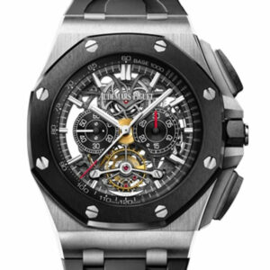 Audemars Piguet Royal Oak Offshore Tourbillon Titanium With Black Rubber Watch 26348Io.oo.a002Ca.01