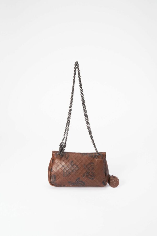 Bottega Veneta Butterfly Leather Crossbody Bag - Brown - Image 2