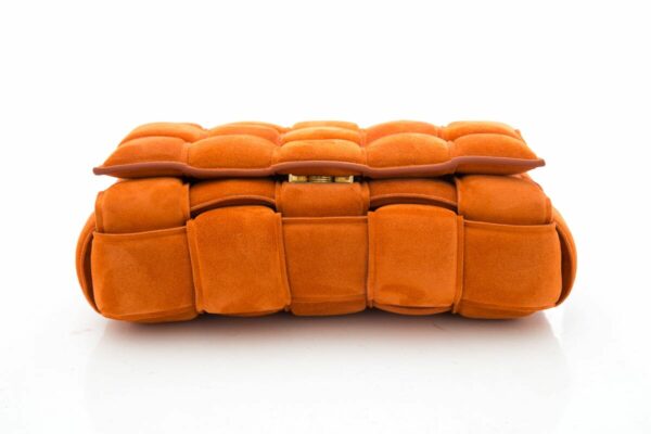 Bottega Veneta Rust Suede "Chain Cassette"  Handbag - Image 4