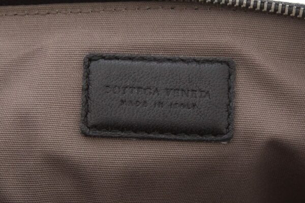 Bottega Veneta Black Intreccatio Butterfly Patch Pouch - Image 5