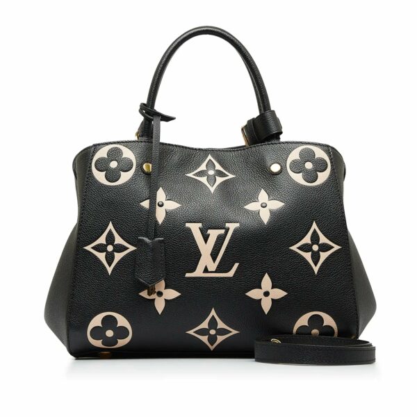 LV Montaigne MM Bicolor Monogram Empreinte Giant - Image 11