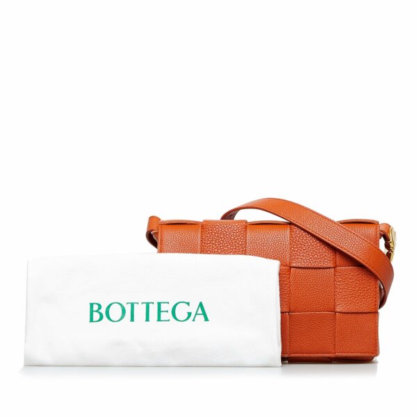 Bottega Veneta Cassette Orange Intrecciato - Image 9