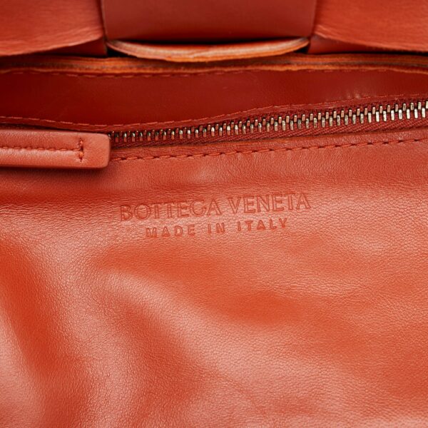 Bottega Veneta Cassette Orange Intrecciato - Image 7