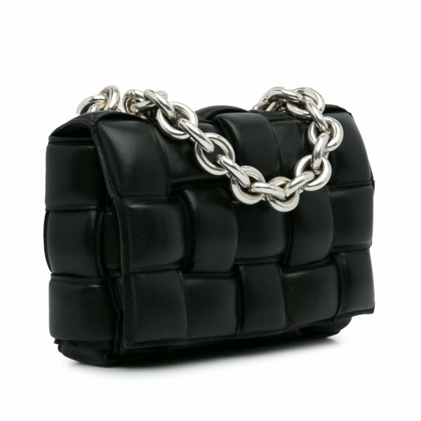 Bottega Veneta Padded Chain Cassette Black - Image 3