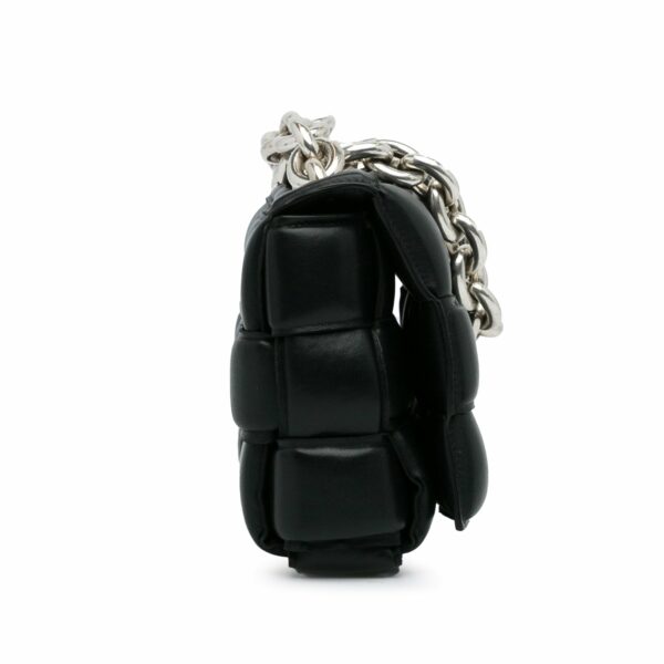 Bottega Veneta Padded Chain Cassette Black - Image 4