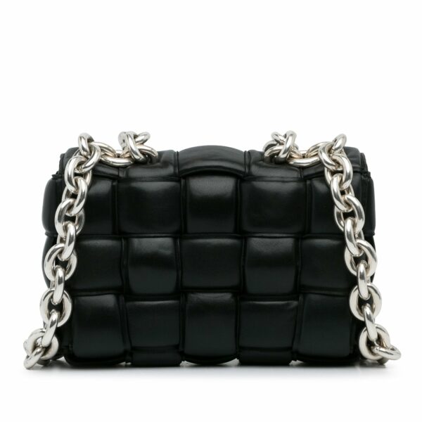 Bottega Veneta Padded Chain Cassette Black - Image 5