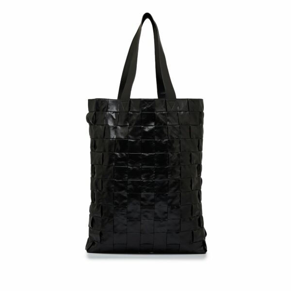 Black Bottega Veneta Maxi Intrecciato Cassette Tote - Image 11