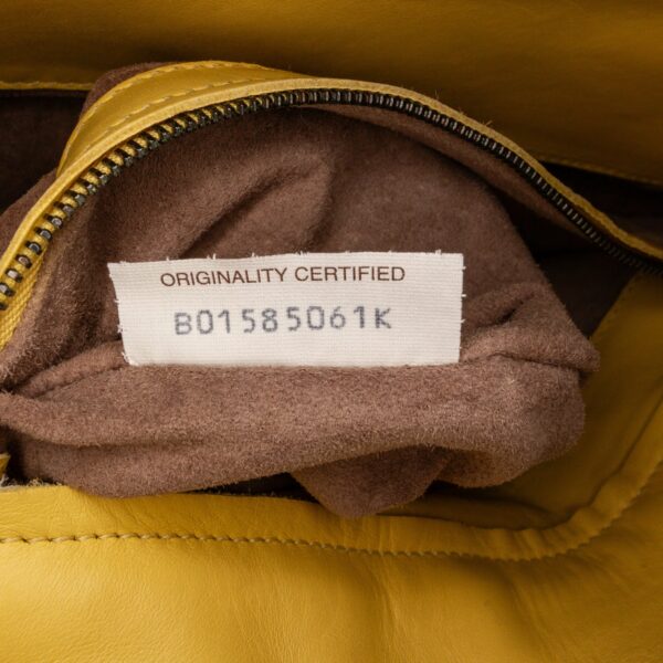 Yellow Bottega Veneta Medium Intrecciato Roma Tote Bag - Image 10