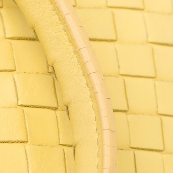 Yellow Bottega Veneta Medium Intrecciato Roma Tote Bag - Image 13