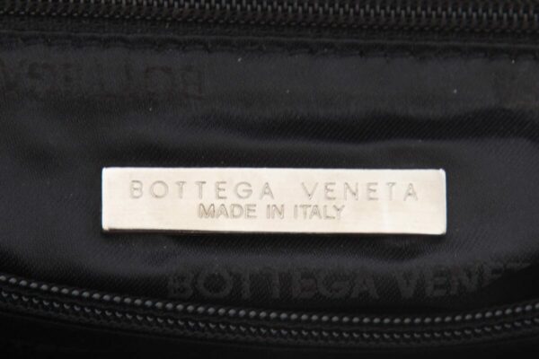 Bottega Veneta Vintage Black Textured Leather Mini Handbag - Image 7